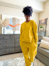 Load image into Gallery viewer, Big Chill Side Slit Sweatshirt- Mustard - So Underdressed
