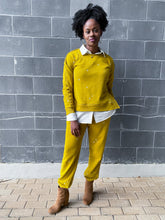 Load image into Gallery viewer, Big Chill Sweatpants- Mustard - So Underdressed
