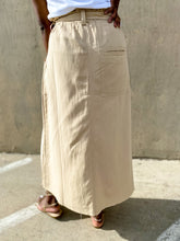 Load image into Gallery viewer, Front Slit Utility Skirt - So Underdressed
