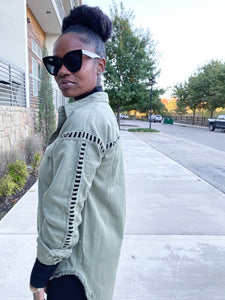 High-low Button Down - So Underdressed