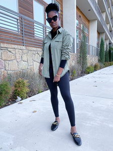 High-low Button Down- FINAL SALE