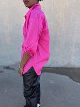 Load image into Gallery viewer, Oversized Button Down Shirt - So Underdressed

