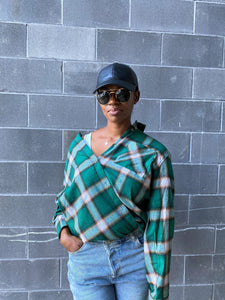 Oversized Flannel Shirt - So Underdressed