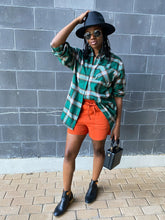 Load image into Gallery viewer, Oversized Flannel Shirt - So Underdressed
