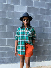 Load image into Gallery viewer, Oversized Flannel Shirt - So Underdressed
