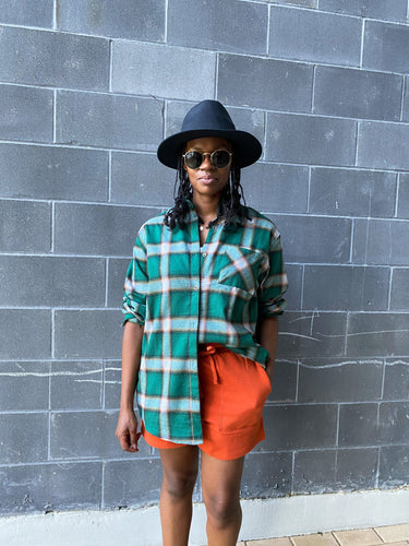 Oversized Flannel Shirt - So Underdressed