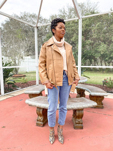 Oversized Moto Jacket - So Underdressed