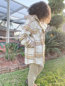Plaid Oversized Jacket - So Underdressed