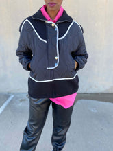 Load image into Gallery viewer, Quilted Funnel Neck Jacket - So Underdressed
