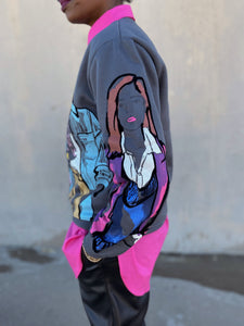 Women Graphic Sweatshirt - So Underdressed